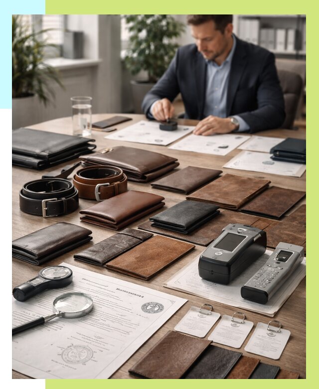 Сертификация кожаных изделий в Пятигорске от 12328 р. | Алешин-Птг