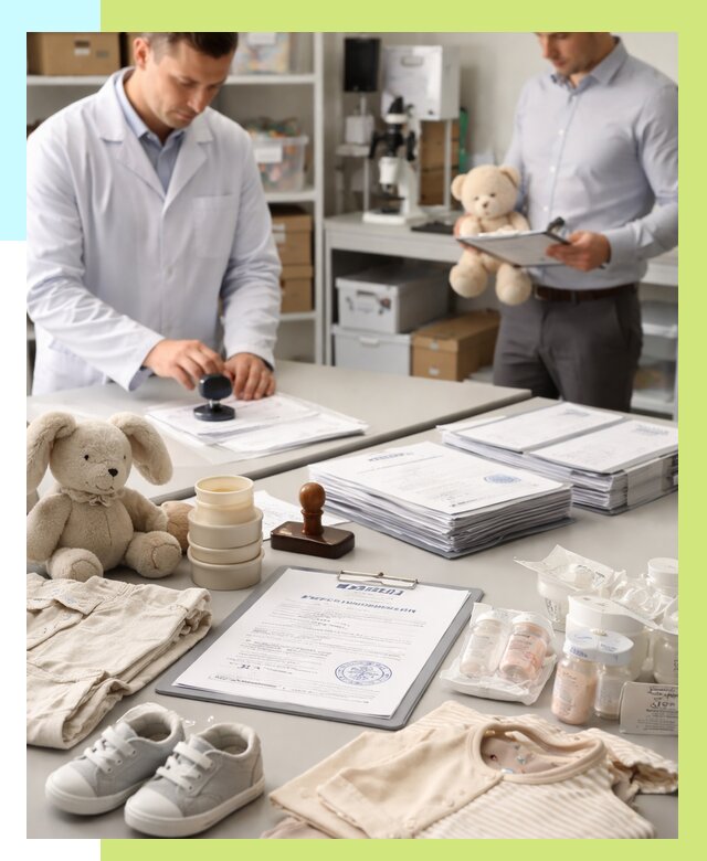 Сертификация детских товаров в Пятигорске от 15410 р. | Алешин-Птг