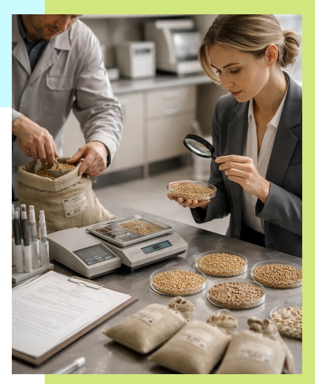 Сертификация зерна в Пятигорске по цене от 15410 р. | Алешин-Птг