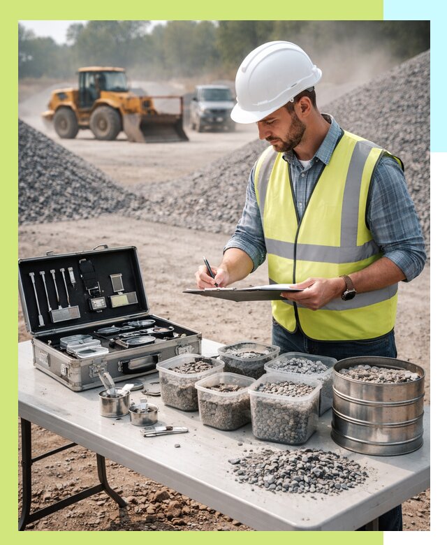 Сертификация щебня в Пятигорске по ГОСТу и техническим требованиям