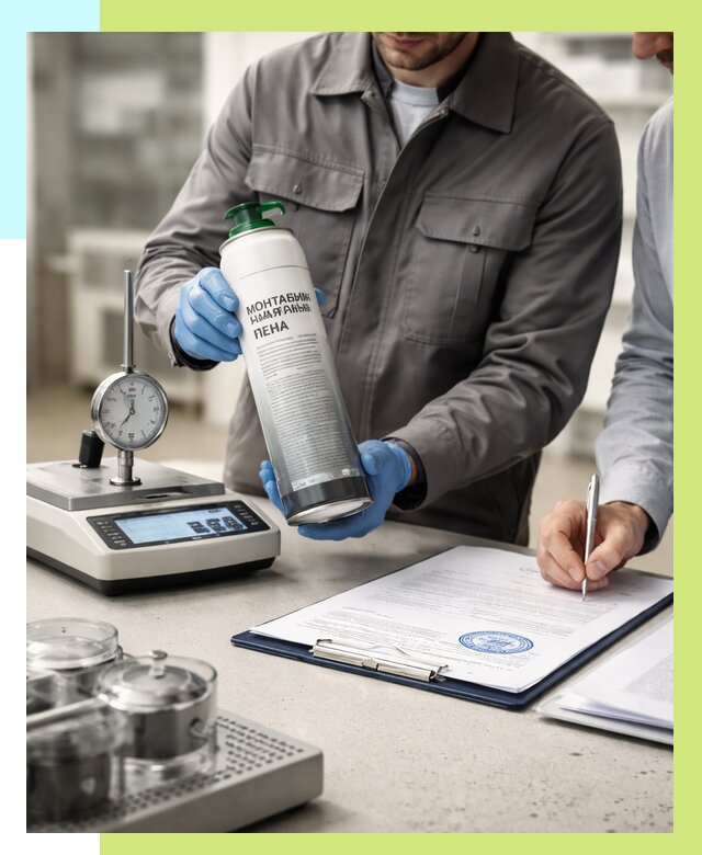 Сертификация монтажной пены в Пятигорске от 15410 р. | Алешин-Птг