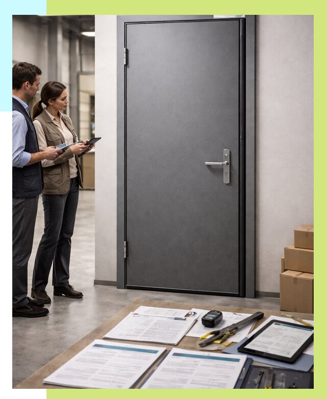 Сертификация противопожарных дверей в Пятигорске от 9246 р. | Алешин-Птг