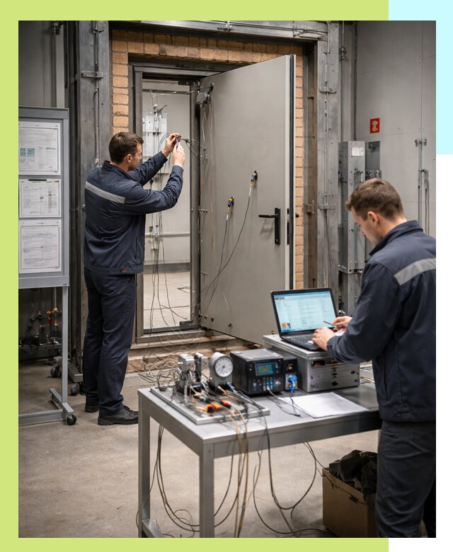 Сертификация противопожарных дверей в Пятигорске по ГОСТ и ТР