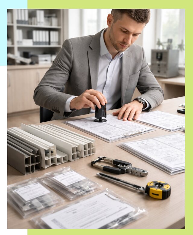 Сертификация ПВХ продукции в Пятигорске от 8732 р., Алешин-Птг