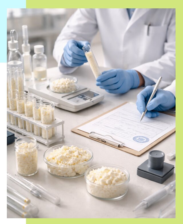 Сертификация творога в Пятигорске от 12328 р. под ключ | Алешин-Птг