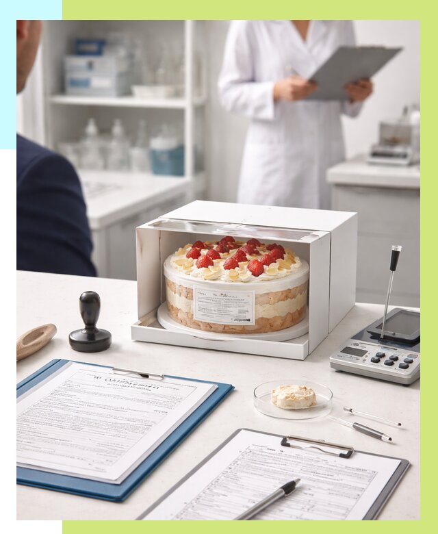 Сертификация тортов в Пятигорске от 9246 р. заказать | Алешин-Птг