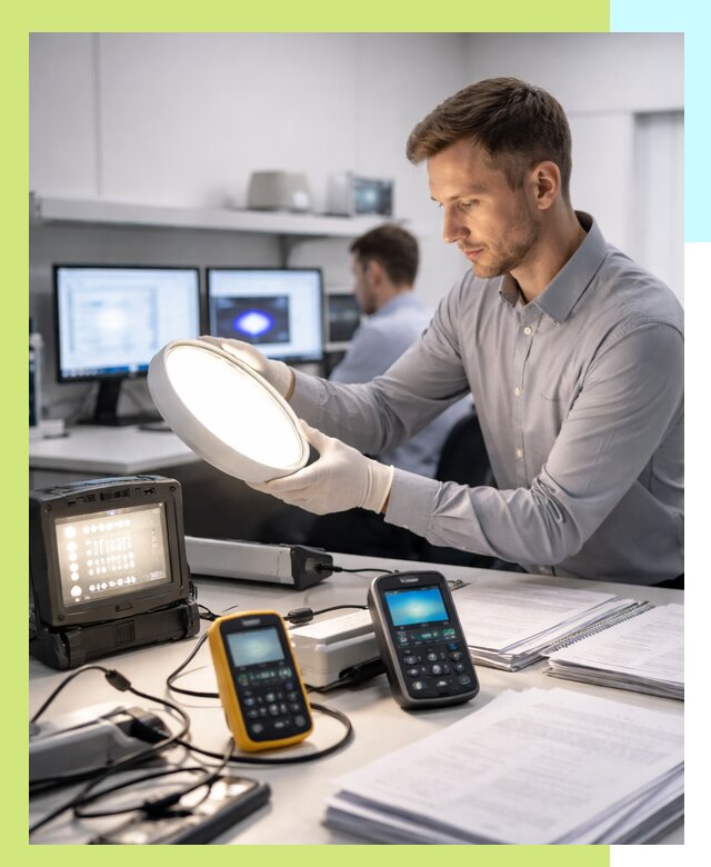 Сертификация светильников в Пятигорске: испытания и оформление