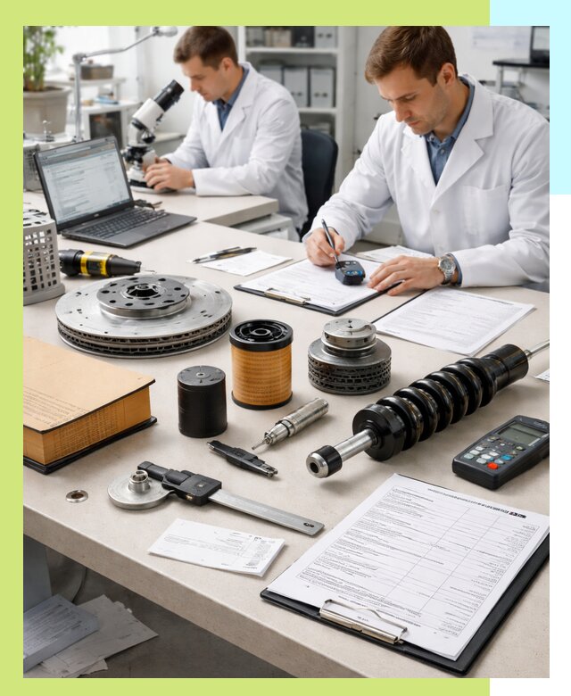 Сертификация автозапчастей и комплектующих в Пятигорске по ГОСТ