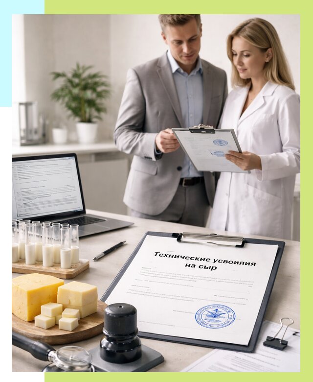 ТУ на сыры в Пятигорске срочно от 12328 р. — оформление | Алешин-Птг