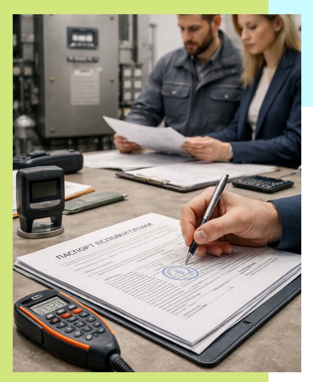 Оформление паспорта эксплуатации оборудования в Пятигорске