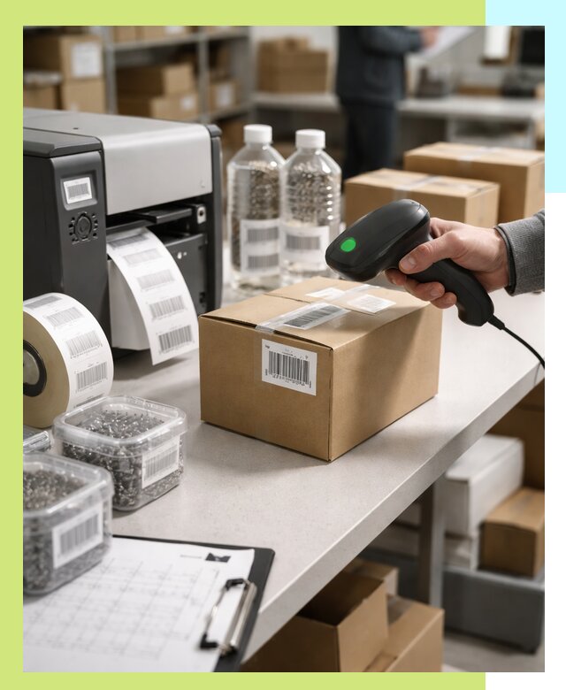 Штрихкодирование продукции и маркировка для продажи в Пятигорске