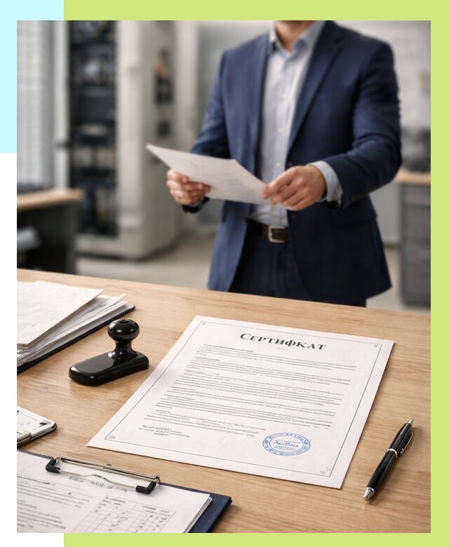 Сертификат на оборудование в Пятигорске от 15410 р. | Алешин-Птг