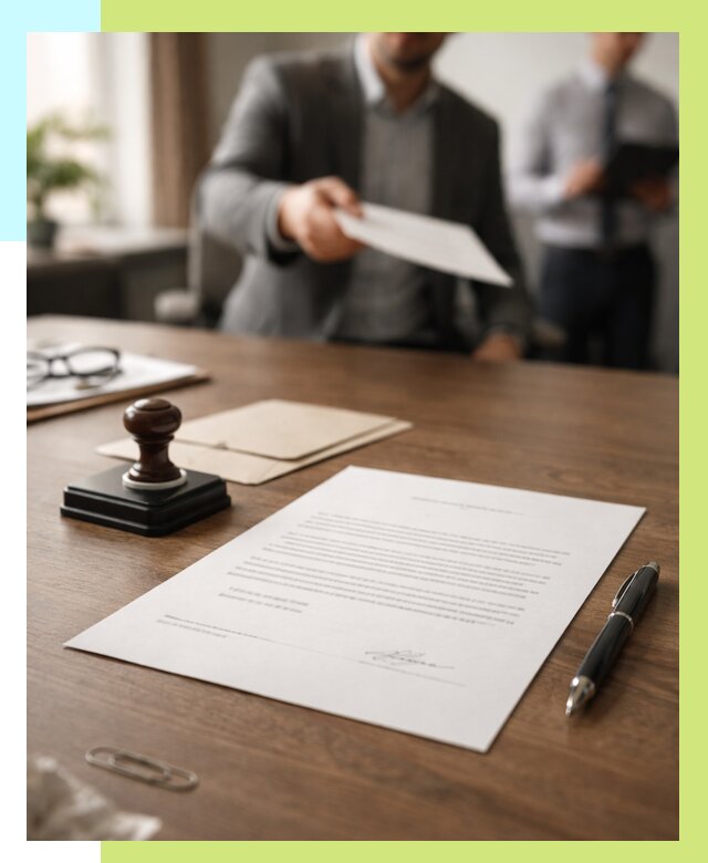 Отказное письмо по сертификации в Пятигорске от 3596 р. | Алешин-Птг