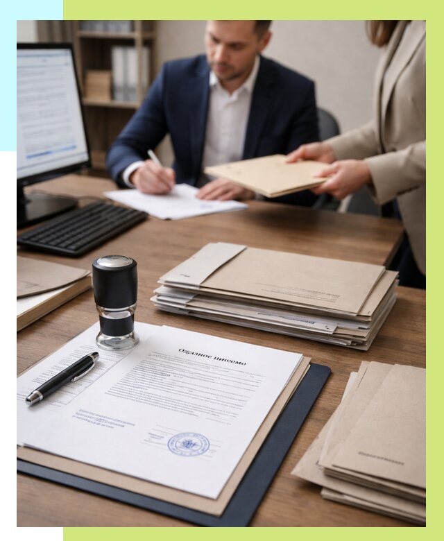 Отказное письмо для таможни в Пятигорске от 3082 р, Алешин-Птг