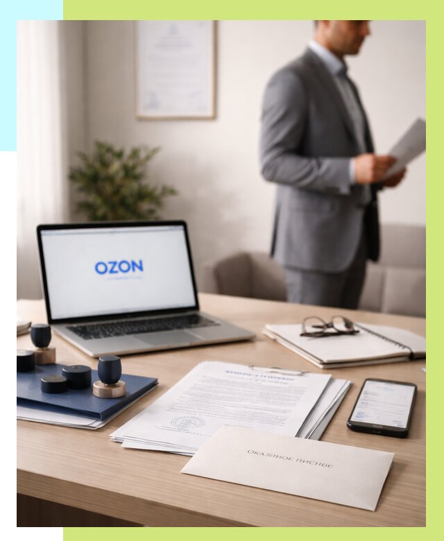 Отказное письмо для Ozon в Пятигорске от 3596 р. | Алешин-Птг