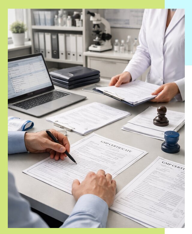 Оформление сертификата GMP в Пятигорске для фармпроизводства