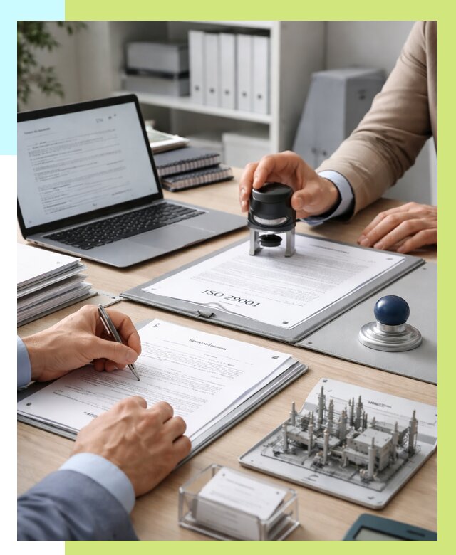 Сертификат ISO 29001 в Пятигорске под ключ от 77048 р. | Алешин-Птг