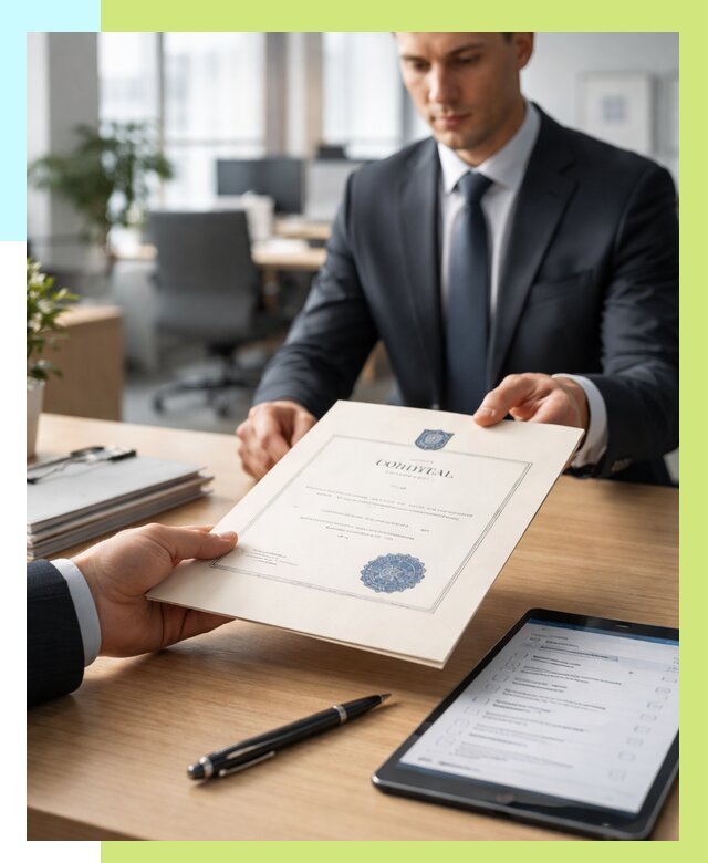 Сертификат ISO 30301 в Пятигорске от 35956 р. | Алешин-Птг - под ключ