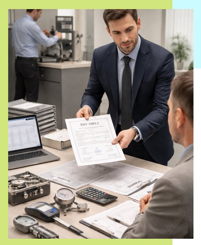 Выдача сертификата ISO 10012 по требованиям метрологии в Пятигорске