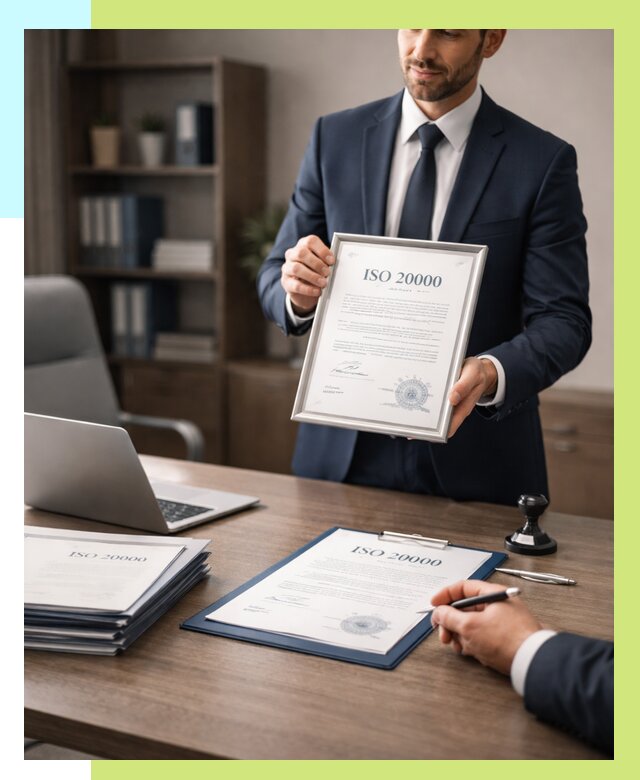 Сертификат ISO 20000 в Пятигорске под ключ от 123276 р., Алешин-Птг